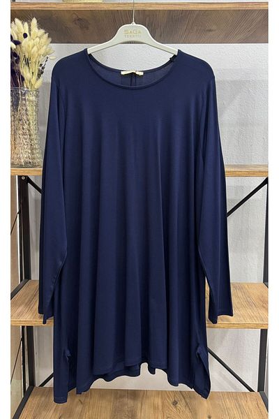 ÖZNE BUTİK Women's 100% Cotton Lycra Combed Cotton Tunic