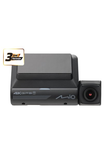 MİO Camera auto MiVue™ 955W, Ecran IPS 2.7", 4K, Unghi de vizualizare 140°, Wi-Fi, GPS, G-Senzor
