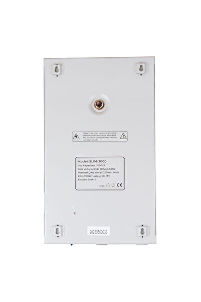 Powermaster SLIM-3000 Otomatik 3000 Watt Kombi Voltaj Regülatörü