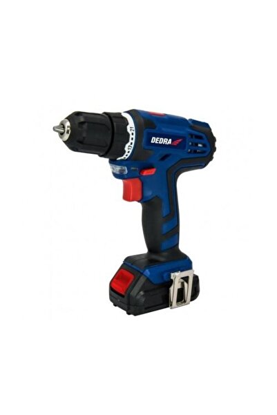 dedra Masina de gaurit cu acumulator 12V, 1,5 Ah Li-Ion, 0-700 rpm (Negru/Alb...