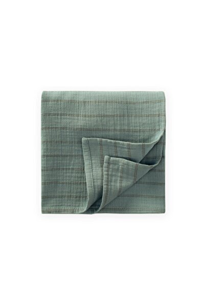 Cigit Natural Blanket 90X100Cm Çağla Double Striped