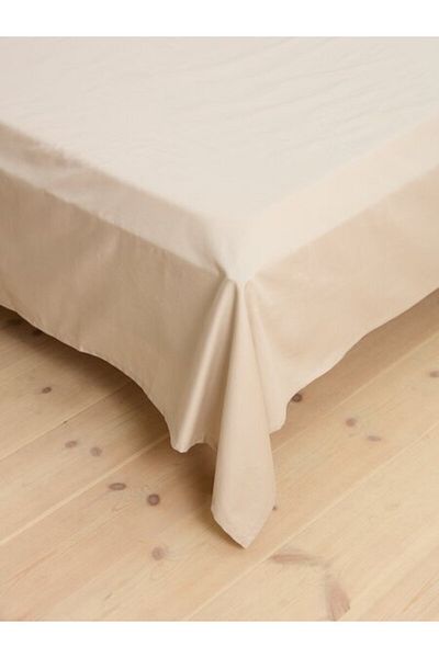 OEM Satin sheet SANDRA 150x250 beige