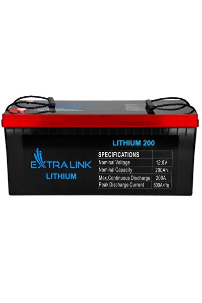 Extralink Baterie LiFePO4 pentru UPS, Extralink, 200Ah, 12.8V, BMS, IP65, ABS...