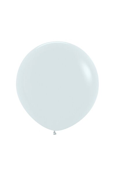 SDX Market Set de 2 baloane, Mirific Party, albe, 45 cm, latex