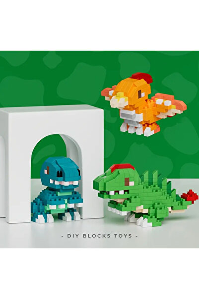 Innovate Store Tyrannosaur Cute DIY Dinosaur Building Blocks Set 171 Pieces