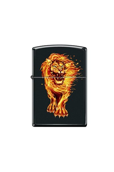 Zippo 218-122129 Lion Fire Design (6-2) Çakmak