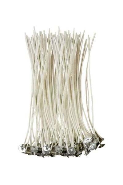 Generic 30-Piece Candle Wicks White 10cm