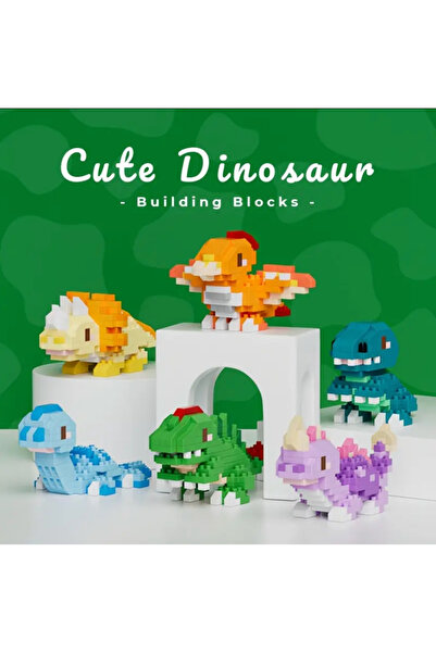 Innovate Store Triceratops Cute DIY Dinosaur Building Blocks Set 191 Pieces
