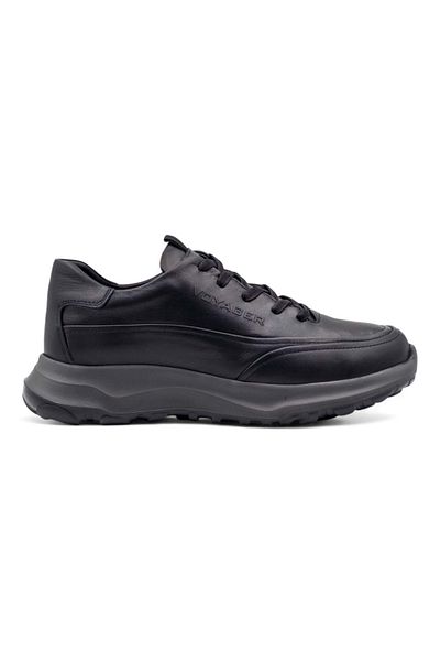 Voyager M338 Men's Khaki Leather Sports Shoes