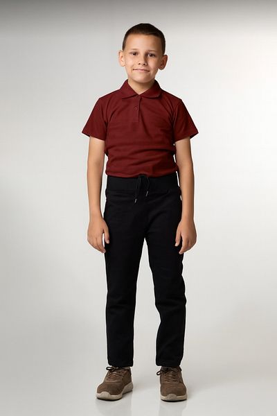 Trendy Mall Boy's Ribbed School Trousers