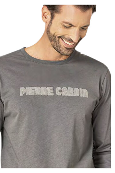 Pierre Cardin Чоловічий новий сезон довгий рукав бавовняний піжамний комплект CH.PC.6.093.C0