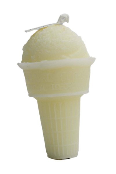 Generic Ice Cream Cone Shaped Scented Candle/ Cute Candles Scented for Medita...