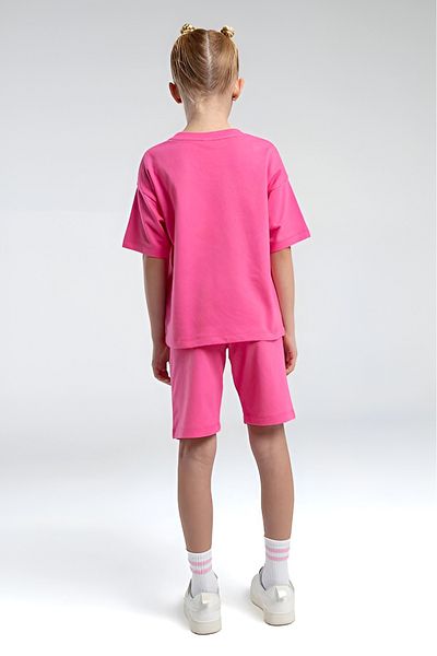Rolypoly Mother Daughter Bermuda Suit Two Thread Knitted Fabric