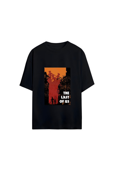 GraffTee TRICOU UNISEX OVERSIZE DIN BUMBAC THE LAST OF US