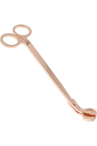 Generic Candle Wick Polished Trimmer Rose Gold