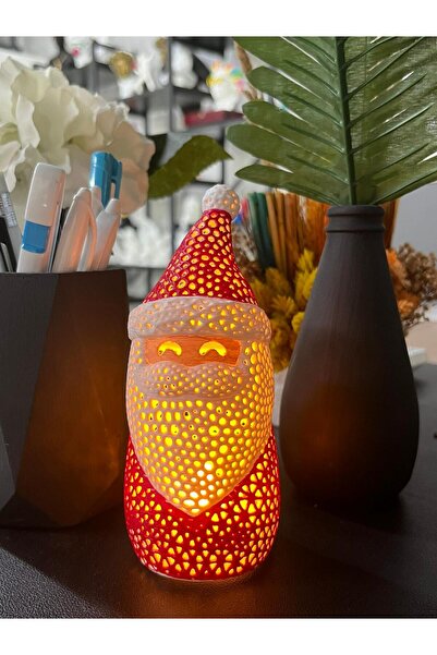 Root Made Noel Baba Dekoratif Tealight Mumluk Yeni Yıl Noel Hediyesi Kış Dekorasyon