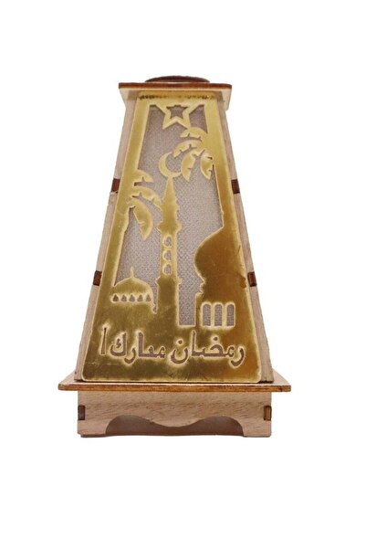 Generic Wooden Ramadan Lantern Ramadan Mubarak Decoration Light Eid Decoratio...