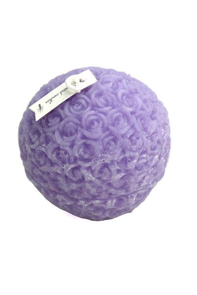 Generic Floral Design Natural Scented Candles/Purple Seasons Holiday Candle F...