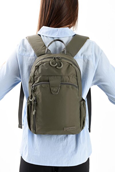 571 Collections Çanta Εξαιρετικά ελαφρύ και κομψό και αδιάβροχο μίνι σακίδιο πλάτης Πράσινο Μοντέλο: (571-13-9C)