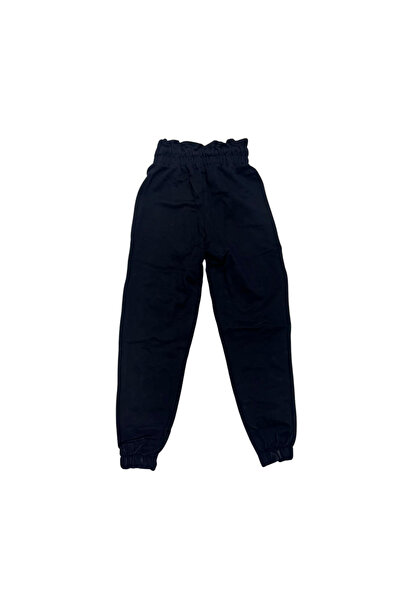 KESKİN BEBE Black Girl's Sweatpants Compact Fabric