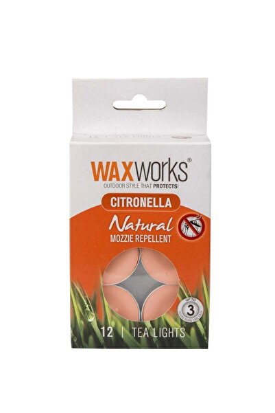 Generic Woodwax Citronella Tea Lights Astd 12 Pack