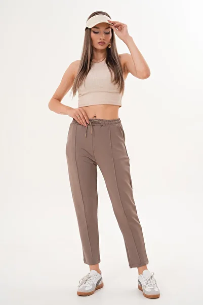ŞİMAL Women's Narrow Leg Grassland Trousers 255130 -