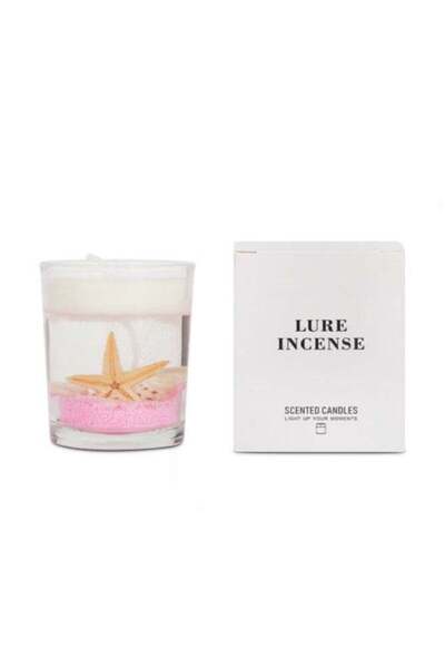 Generic Starfish Candles White Tea Scented Jelly Scented Candle Crystal Jelly...
