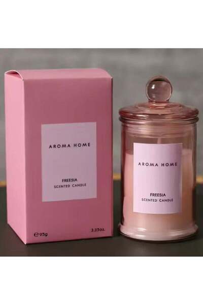 Generic Aroma Home Aroma Naturals Luxury Candles Scented Candle Jar with Lid Perfect Design Perfect Gift fo