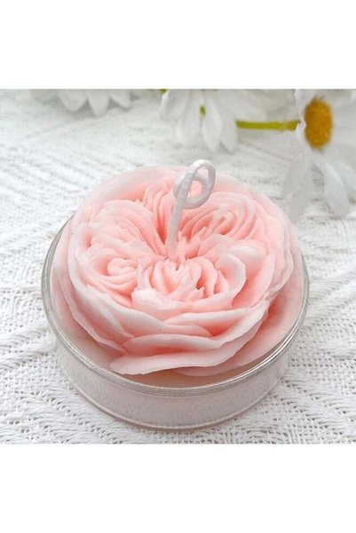 Generic Rose Candle Ladies Gift, Long-Wear Soy Wax Scented Candle, Room Decor...