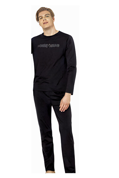 Pierre Cardin Чоловічий новий сезон довгий рукав бавовняний піжамний комплект CH.PC.6.093.C0