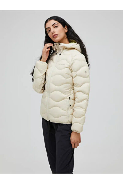 Peak Performance W Helium Down Hood Jacket Outdoor Ceketi Sand Fog-sunny G77852190-30210