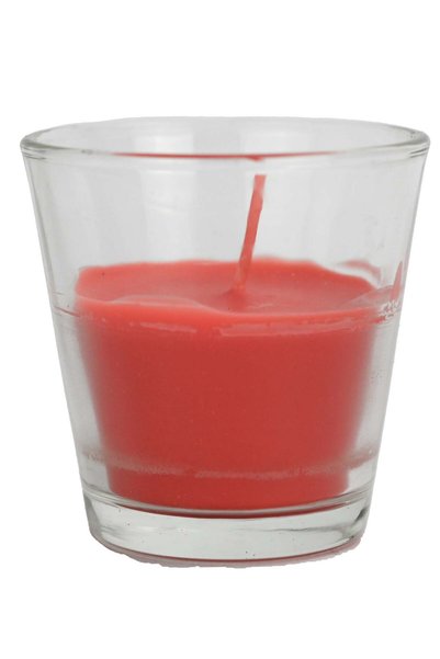 Generic Hand Poured Filled Glass Votive Candles With Plant Base Premium Wax I...