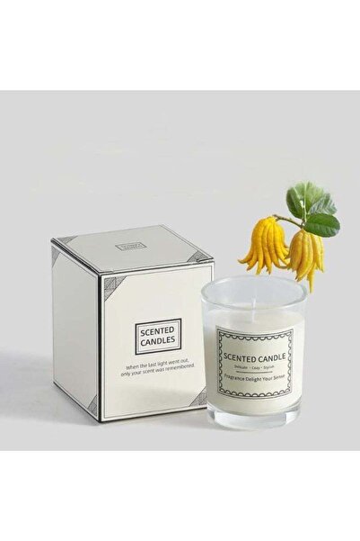 Generic شمعة معطرة - شمعة العلاج بالروائح مع الزيوت الأساسية - البرغموت، خشب الأرز، الباتشولي - 5