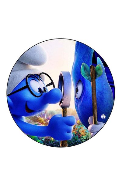 Generic The Smurfs Printed Fridge Magnet Multicolour