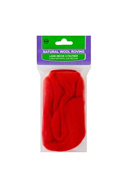 Generic صوف طبيعي أحمر كلوفر 0.3 أونصة