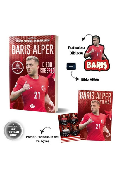 Parodi Yayınları Barış Alper - Benim Futbol Kahramanım / Futbolcu Biblosu - P...