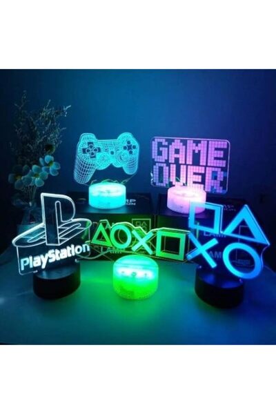 Generic مصباح ليلي ثلاثي الأبعاد من مادة BPA لغرفة الأطفال