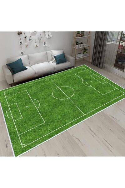 Generic SAMESIEG Kids Rug Football Rug Carpet Playmat Play Area Rug with Rubber Backing for Kids Rooms Chil