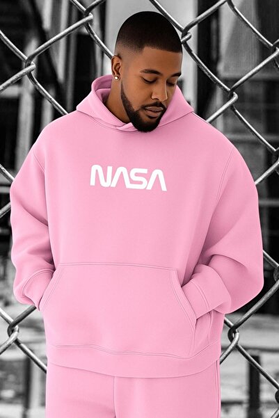 BENROMA 3-Ply Combed Cotton Nasa Printed Large Size Sweatshirt