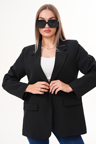 ŞİMAL Жіночий однобортний піджак з двома кишенями 255258 -