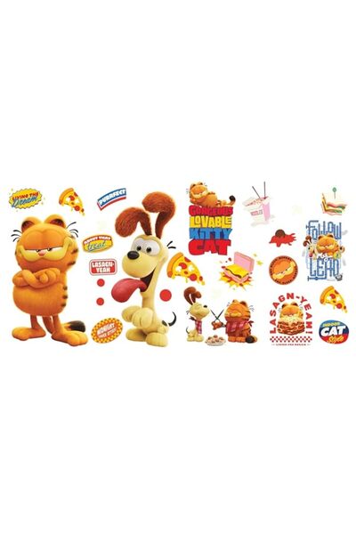 Generic ملصقات حائط فيلم غارفيلد من روم ميتس، RMK5355SCS