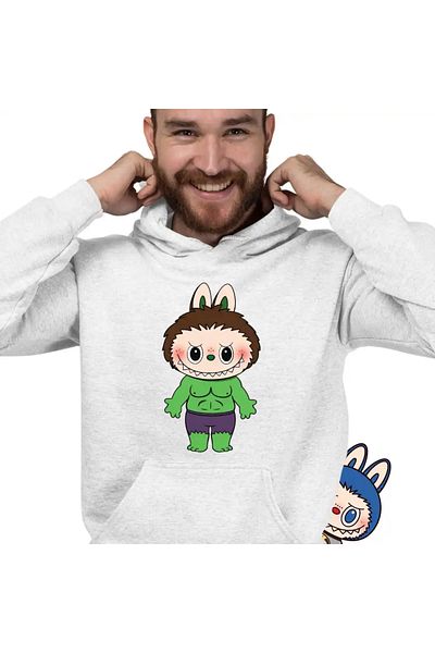 OEM Men's Hoodie Labubu Hulk
