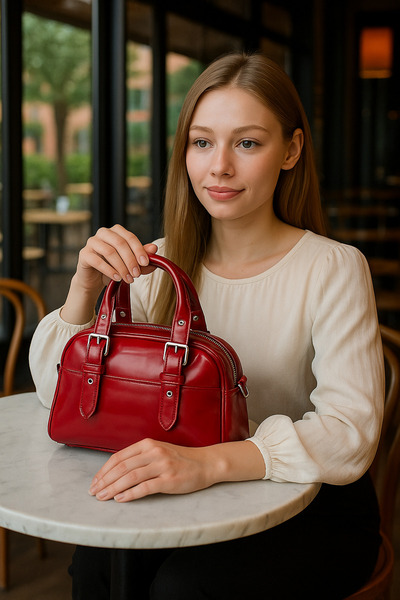 Handley Women's Shoulder and Hand Bag – Luxury Bag with Versatile Buckle Design