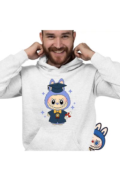 OEM Men's Labubu Graduation Hoodie