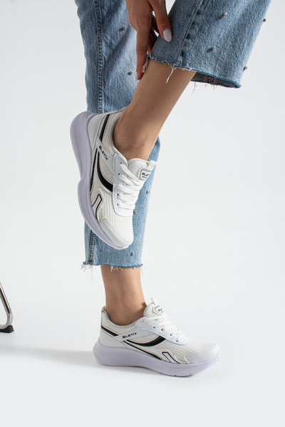Archi Günlük Spor Ayakkabı Sneaker Bağcıklı Unisex Rahat ve Ergonomik Spor Ayakkabı Hava Alan