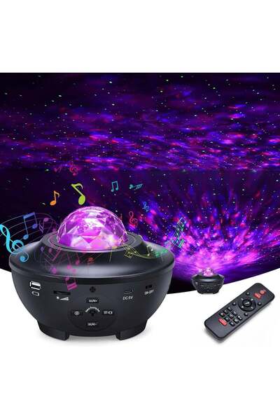 Generic Night Light Projector with Remote Control, Star Projector with LED Ne...
