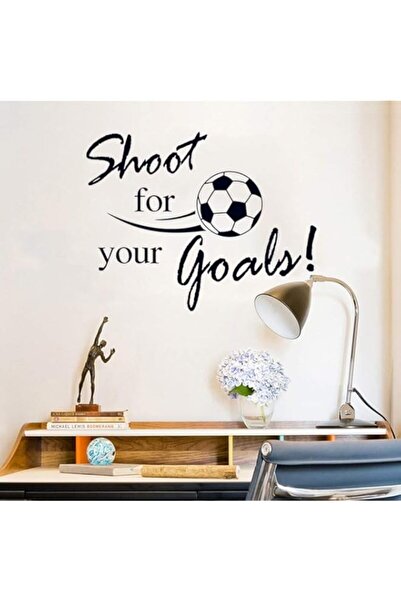Generic ملصقات كرة قدم BPA®، ملصقات حائط "سجّل أهدافك" لغرف نوم الأولاد، فيني...