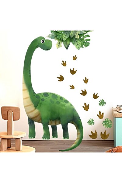 Generic ملصقات حائط على شكل ديناصورات للأطفال الأولاد: انزع وألصق ملصقات حائط...
