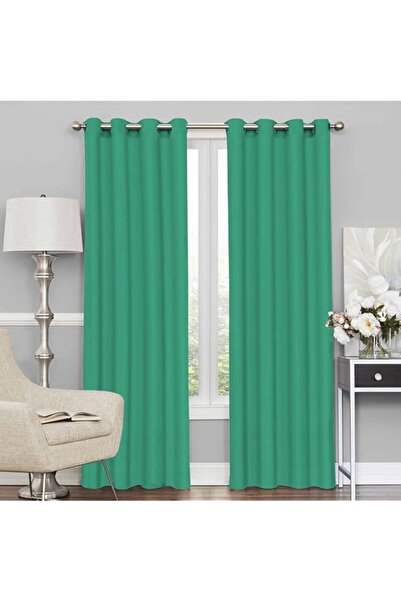 Generic Brand Story@Home Teal Blackout Curtains for Bedroom 46 X 84 Inch (116...