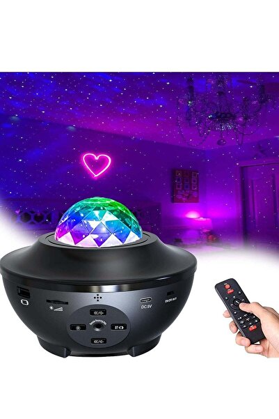 Generic Star Night Light Projector for Bedroom – Galaxy Ocean Wave LED Nebula...